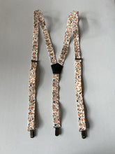 Load image into Gallery viewer, Floral Suspenders Adjustable