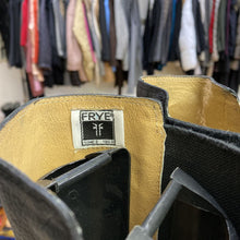 Load image into Gallery viewer, Frye pebbled leather/stretch panel boots 7.5