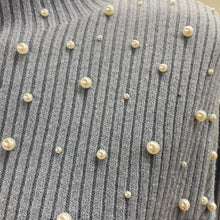 Load image into Gallery viewer, Melanie Lyne pearl detail sweater S