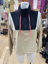 Load image into Gallery viewer, Mondetta packable hood 1/4 zip light pullover M