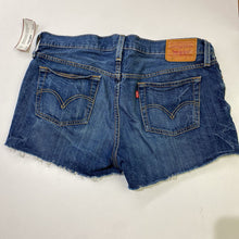 Load image into Gallery viewer, Levis 501 denim cut offs 26