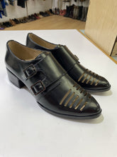 Load image into Gallery viewer, Saks fifth Ave double buckle shoes 7