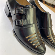 Load image into Gallery viewer, Saks fifth Ave double buckle shoes 7
