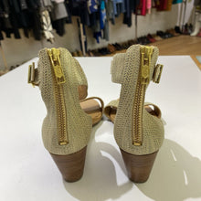 Load image into Gallery viewer, UGG metallic print wedge sandals NWOT 7