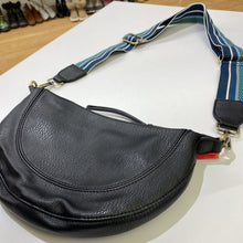 Load image into Gallery viewer, Anthropologie woven strap pleather handbag