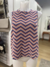 Load image into Gallery viewer, Anthropologie zigzag knit top L