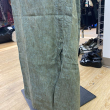 Load image into Gallery viewer, Flax linen maxi skirt M