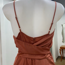 Load image into Gallery viewer, EB Luxe satin dress L