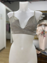 Load image into Gallery viewer, Le Lis metallic bra top S
