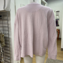 Load image into Gallery viewer, Roots waffle knit top XL