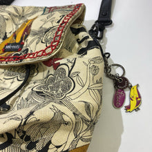 Load image into Gallery viewer, Sakroots pleather/canvas small backpack