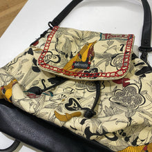 Load image into Gallery viewer, Sakroots pleather/canvas small backpack