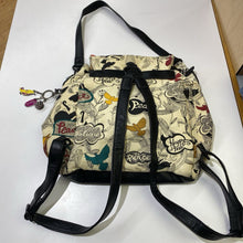 Load image into Gallery viewer, Sakroots pleather/canvas small backpack