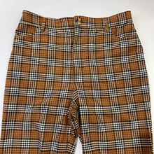 Load image into Gallery viewer, Monki plaid pants 38
