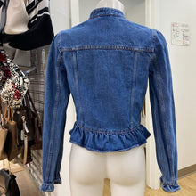 Load image into Gallery viewer, Gap ruffle edge jacket S