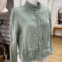 Load image into Gallery viewer, Christian Siriano linen blend jacket L