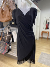 Load image into Gallery viewer, Joseph Ribkoff fringe detail dress 8