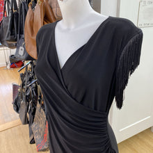 Load image into Gallery viewer, Joseph Ribkoff fringe detail dress 8