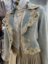 Load image into Gallery viewer, Charfen vintage embellished blazer XS/S