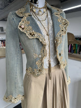 Load image into Gallery viewer, Charfen vintage embellished blazer XS/S
