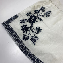 Load image into Gallery viewer, J Crew crinkle cotton embroidered shorts 12