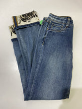 Load image into Gallery viewer, Joseph Ribkoff embellished cuffs jeans 6