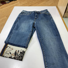 Load image into Gallery viewer, Joseph Ribkoff embellished cuffs jeans 6