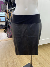 Load image into Gallery viewer, Sympli pleather front mini skirt 10