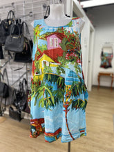 Load image into Gallery viewer, Orientique linen blend dress XL