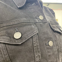 Load image into Gallery viewer, Gap puff sleeve denim jacket NWT S