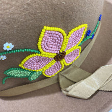 Load image into Gallery viewer, Beaded wool fedora