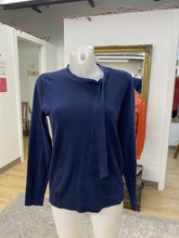 Load image into Gallery viewer, J Crew (outlet) tie neck sweater NWT S
