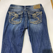 Load image into Gallery viewer, Silver Suki Jeans 27