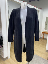 Load image into Gallery viewer, COS wool/mohair/blend long cardi XS