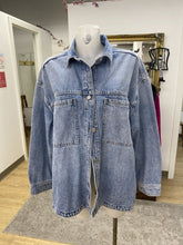 Load image into Gallery viewer, Gap denim shacket L