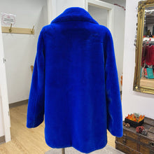 Load image into Gallery viewer, Love Token faux fur coat NWT 13
