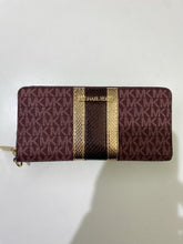 Load image into Gallery viewer, Michael Kors full zip wallet