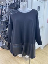 Load image into Gallery viewer, Joseph Ribkoff pleather details top 16