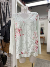 Load image into Gallery viewer, Ted Baker knit/semi-sheer top 4(L)