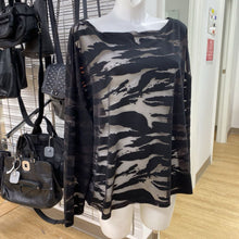 Load image into Gallery viewer, All Saints mesh top L