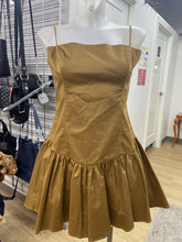 Load image into Gallery viewer, Pilcro cord ruffle dress M