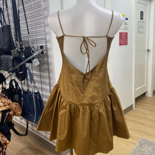 Load image into Gallery viewer, Pilcro cord ruffle dress M