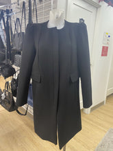 Load image into Gallery viewer, Zara collarless coat L