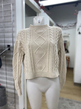Load image into Gallery viewer, icone cableknit sweater S