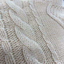 Load image into Gallery viewer, icone cableknit sweater S