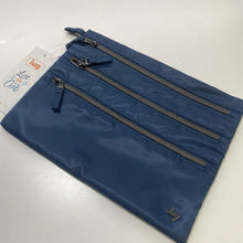 Load image into Gallery viewer, Lug Kickline Triple Zip Storage Pouch NWT