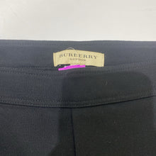 Load image into Gallery viewer, Burberry leather/zipper detail skinny pants 6