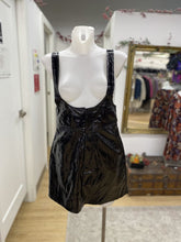 Load image into Gallery viewer, Bershka patent pleather dress M