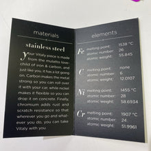 Load image into Gallery viewer, Vitaly Anti-Stone stainless steel ring