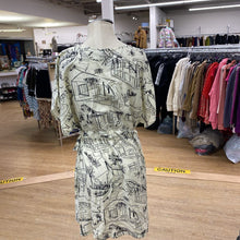 Load image into Gallery viewer, Mas Montreal print dress XL